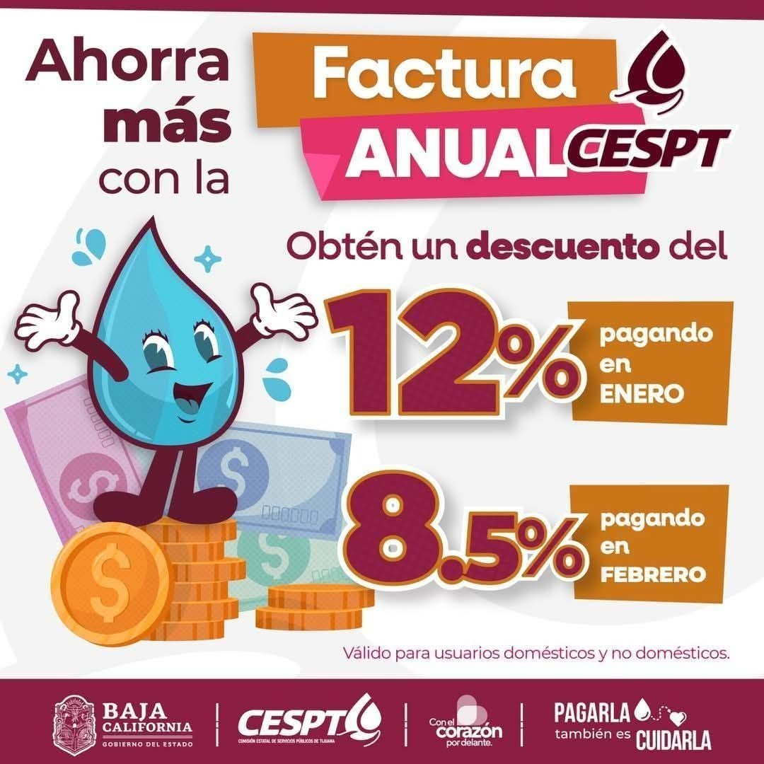 RECUERDA CESPT ÚLTIMOS DÍAS PARA OBTENER EL 12% DE DESCUENTO