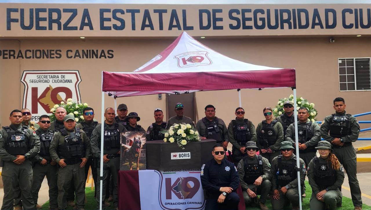HONRAN MEMORIA DE AGENTE K9 BORIS; SIRVIÓ CON VALENTÍA PARA PROTEGER A FAMILIAS DE BC