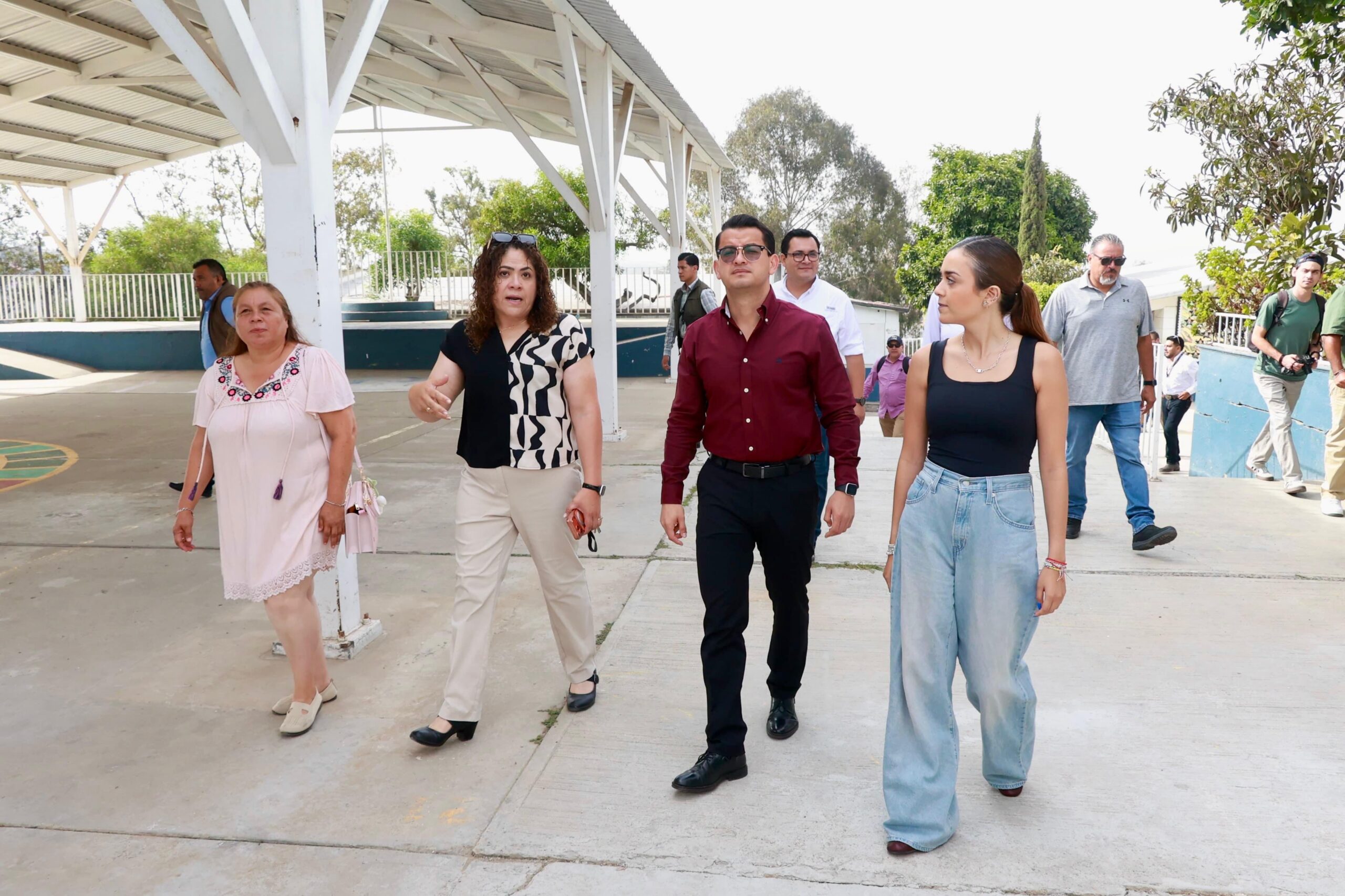 Inaugura Ayuntamiento de Tijuana dos nuevas aulas en la Escuela Primaria Himno Nacional Mexicano