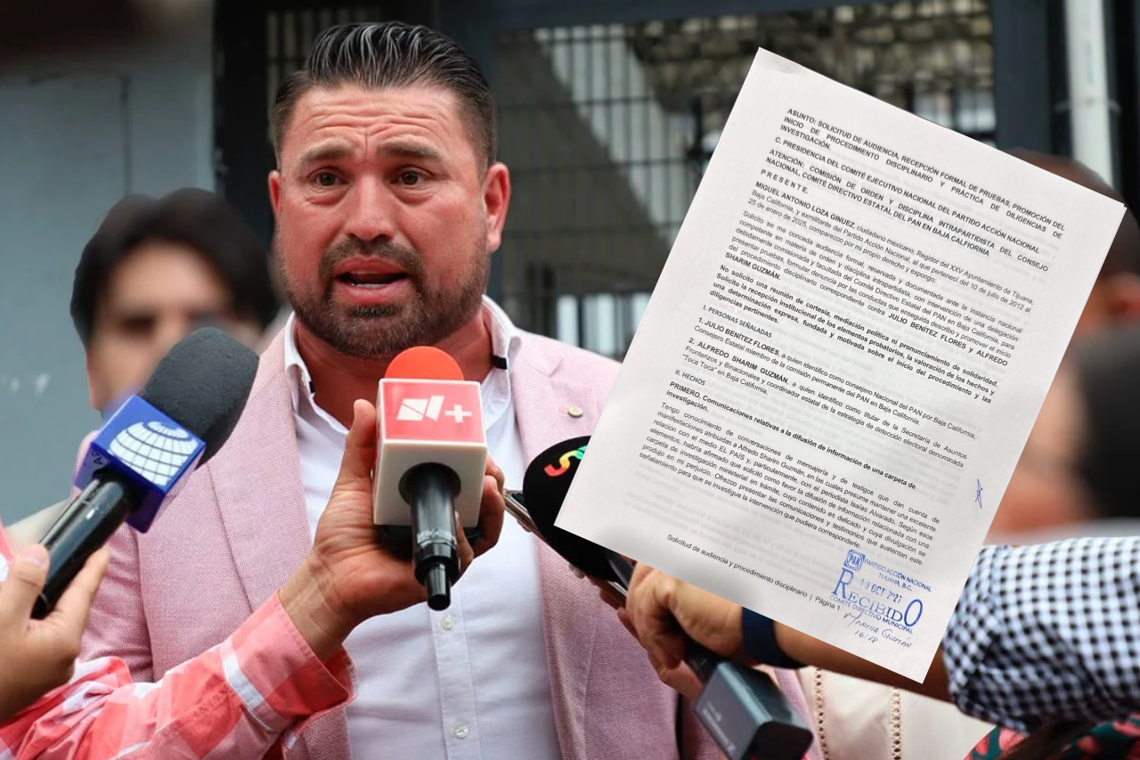 Miguel Loza solicita proceso disciplinario contra dos panistas por presunta difamación